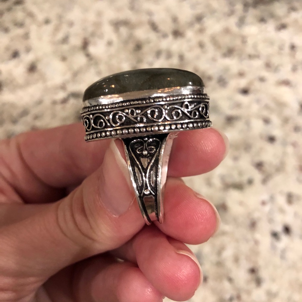 Laboradite ring - Picture 2 of 4
